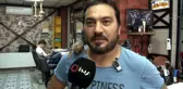 Aşı olmaya İguanası ile gitti