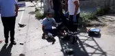 Kamyon ile motosiklet çarpıştı: 2 yaralı