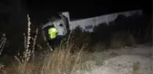 ŞARAMPOLE DEVRİLEN KAMYONUN ŞOFÖRÜ ÖLDÜ