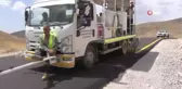 Van Büyükşehir Çaldıran kayak merkezinin yolunu asfaltladı