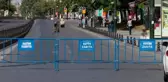 ESNAF VE NAKLİYECİLER ORDU CADDESİ'NİN TRAFİĞE KAPATILMASINI PROTESTO ETTİ