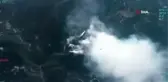 Köyceğiz yangınına 12 helikopter ve 2 uçak ile müdahale sürüyor