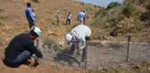 Muş'ta sel ve erozyon oluşumuna kafes tel ve çuval set önlemi
