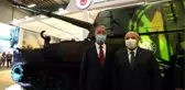 Bakanlar Akar ve Varank, Uluslararası Savunma Sanayi Fuarı'nda bir araya geldi