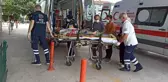 Bursa'da manevra yapan aracın takla attığı anlar kamerada