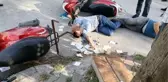 İKİ MOTOSİKLET ÇARPITŞI 2 YARALI