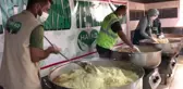 Afrin bölgesindeki ihtiyaç sahiplerine, her gün sıcak yemek yardımı yapılıyor