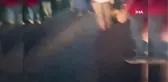 Motosiklet ticari araca çarptı, olay yerine gelenler sinir krizleri geçirdi