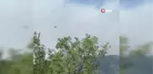 Kazdağları'ndaki yangına 7 helikopter bir uçakla müdahale ediliyor
