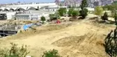 Eyüpsultan'da yıkımı durdurulan parkta İBB'nin çalışması sürüyor
