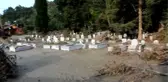 KASTAMONU - Selde mezarlıklar da zarar gördü
