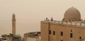 PROF. DR. KILIÇ TOZ FIRTINASI OLDUĞU ZAMAN MASKE TAKIN