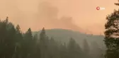California'da günlerdir süren orman yangını Tahoe Gölü'ne yaklaştı