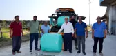 Bafra'ya kombine silaj ve küspe paketleme makinesi