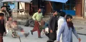 Patlamanın meydana geldiği Kabil Havalimanı çevresinden ilk görüntüler