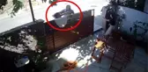 Çöp atma sebebiyle tartıştığı kadın komşusunu defalarca yumrukladı! O anlar anbean kaydedildi