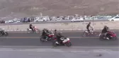 Erciyes Motosiklet Festivali'nde akrobasi gösterisi düzenlendi