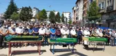 14 yaşındaki çocuğun katlettiği ailesi son yolculuğuna uğurlandı