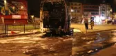 Yolcu otobüsünde çıkan yangın itfaiye ekiplerince söndürüldü