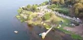Drone - Poyrazlar Gölü Tabiat Parkı hafta sonunda ziyaretçilerden ilgi gördü