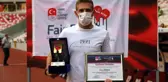 Sivassporlu Pedro Henrique'ye Fair Play ödülü