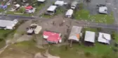 LOUISIANA - İda Kasırgası'nın vurduğu bölge havadan görüntülendi