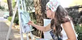 Ressamlar, dar gelirli ailelerin çocuklarına destek olmak amacıyla Birgi'yi resmetti
