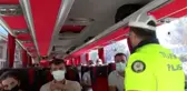 15 Temmuz Demokrasi Otogarı'nda emniyet kemeri ve takograf denetimi