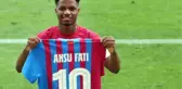 Barcelona'da Lionel Messi'den sonra 10 numaralı forma Ansu Fati'ye verildi