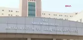 Son dakika... HASTANENİN BAHÇESİNDEKİ BANKTA ÖLÜ BULUNDU