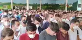 Trafik kazasında hayatını kaybeden anne oğul gözyaşları ile son yolculuğuna uğurlandı