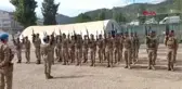 SİNOP'TA SELDE GÖREV ALAN KOMANDOLAR ANT İÇEREK AYRILDI