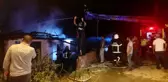 Tokat'ta ahşap ev alevlere teslim oldu