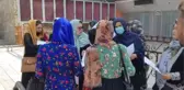 Afganistan'ın başkenti Kabil'de kadınlar, hakları için gösteri yaptı
