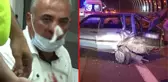 3'ü bebek 6 kişinin yaralanmasına sebep olan alkollü sürücüyü TEM'in ortasında dövdüler