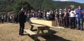Tren kazasında hayatını kaybeden kadın toprağa verildi