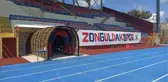 ZONGULDAK KÖMÜRSPOR, MADEN OCAĞI TASVİRLİ TÜNELDEN SAHAYA ÇIKTI