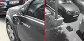 Peşpeşe giden motosiklet ve otomobil sürücüsü rastgele etrafa ateş açtı
