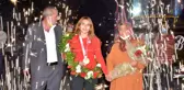 Golbol Kadın Milli Takımı sporcusu Reyhan Yılmaz'a Isparta'da coşkulu karşılama