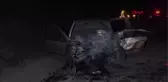 HAFİF TİCARİ ARAÇ OTOMOBİLLE ÇARPIŞTI: 2 ÖLÜ, 3 YARALI
