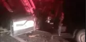 Devrilen kamyona çarpan otomobildeki yaşlı çift hayatını kaybetti