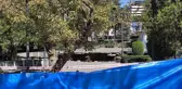 Güvenpark'ta göçüğün meydana geldiği alanda çalışmalar devam ediyor