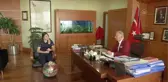Olimpiyat üçüncüsü Merve Çoban, Bayrampaşa Belediye Başkanı Aydıner'i ziyaret etti