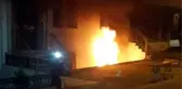 AVCILAR'DA YİNE BOŞALTILAN BİNADA YANGIN