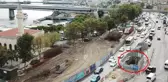 İstanbul'un göbeğindeki İSKİ kazısında tarihi keşif! 1500 yıllık sur kalıntıları bulundu