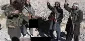 Taliban'ın infazı tüyler ürpertti! Askerin başını kesip kutlama yaptılar
