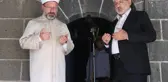 DİYARBAKIR - Diyanet İşleri Başkanı Ali Erbaş ve Hafiz Osman Şahin, Sur Ulu Cami'de çifte ezan okudu