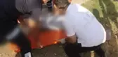 Otomobil ile motosikletin çarpışması sonucu 2 kişi yaralandı