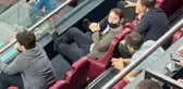 Berat Albayrak, Trabzonspor-Galatasaray maçını locadan izledi