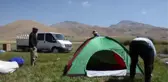 Faraşin Yaylası kavuştuğu huzurla kamp kuran doğaseverleri ağırlıyor
